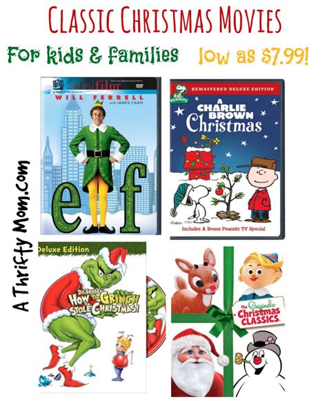 Classic Christmas Movies For Kids & Families low as $7.99 # ...