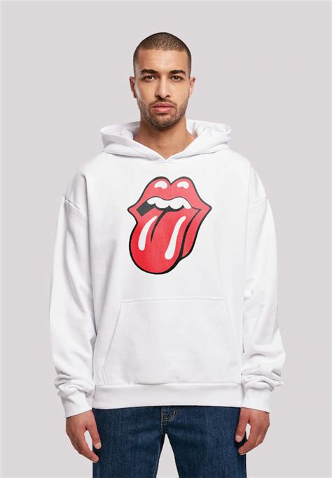 Black Friday F Nt Stic Kapuzenpullover The Rolling Stones Zunge Rot