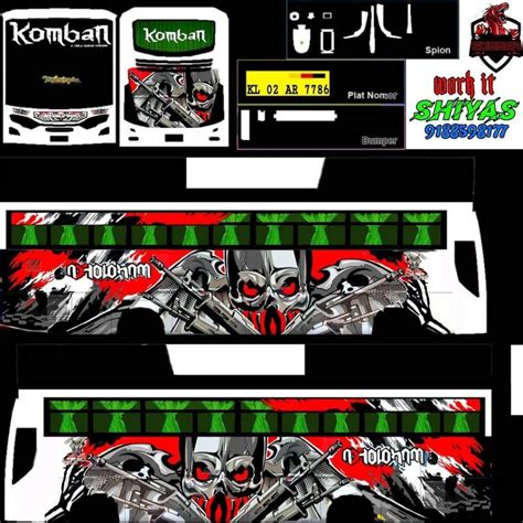 Komban Livery For Bus Simulator Indonesia Livery Bus Simulator Nbkomputer