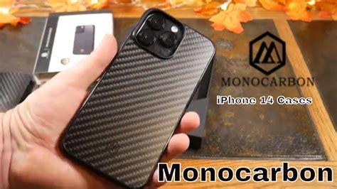 Monocarbon Aramid Carbon Fiber IPhone 14 Series Case Pro Max Edition