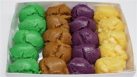 Puto Assorted Flavors 20pcs Michelle S Putong Ube And Filipino Delicacies