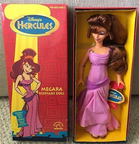 Dolls Megara 15 Keepsake Doll From Disney Hercules Rare Vinyl Vintage By Applause By Brand