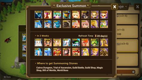 New summoning stones rotation : r/summonerswar