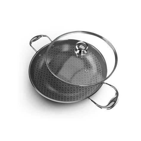 Buy Impex Serene Triply Honeycomb Stainless Steel Kadai Pan 24 Cm 304