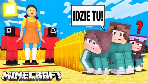 😵zagraliŚmy W Chowanego Ze StrasznĄ LalkĄ Squid Game Minecraft