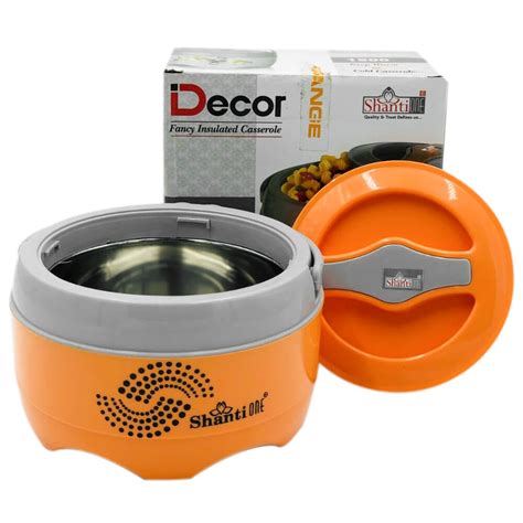 Decor Plastic Insulated Hot Box Ml Orange Daraz Lk