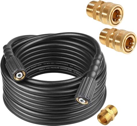 Amazon Toolcy Kink Free High Pressure Washer Hose Ft Psi