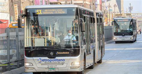 Metropolitano Anuncian Servicio ‘lechucero En Horario Nocturno Conoce Los Horarios Rutas Y