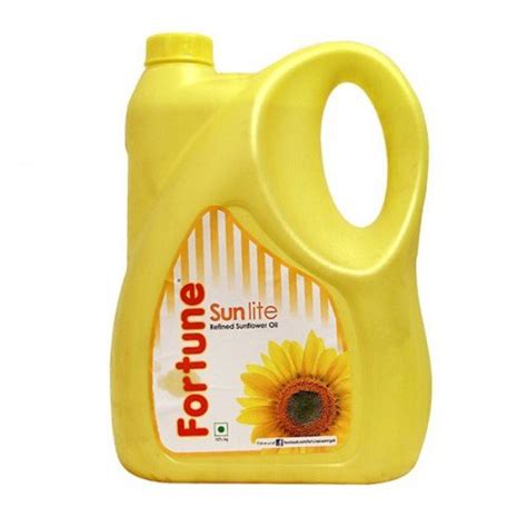 Fortune L Sunflower Oil Packaging Type Plastic Container Packaging