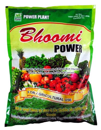 Bio Tech Grade Granules Green Planet Bhoomi Power For Soil Packaging