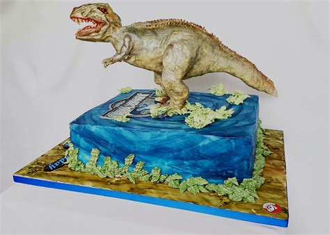 Indominus Rex Jurassic World Cake Jurassic World Cake Jurassic Park Party Indominus Rex