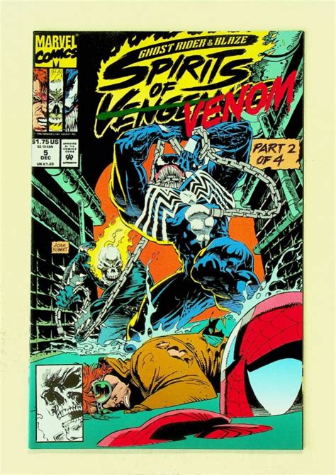 Ghost Riderblaze Spirits Of Vengeance Venom 5 Dec 1992 Marvel