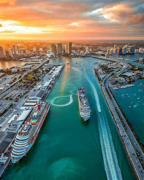 El Puerto De Miami Y Su Canal De Acceso