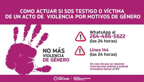 Cómo Actuar Sí Sos Testigo O Víctima De Un Acto De Violencia Por