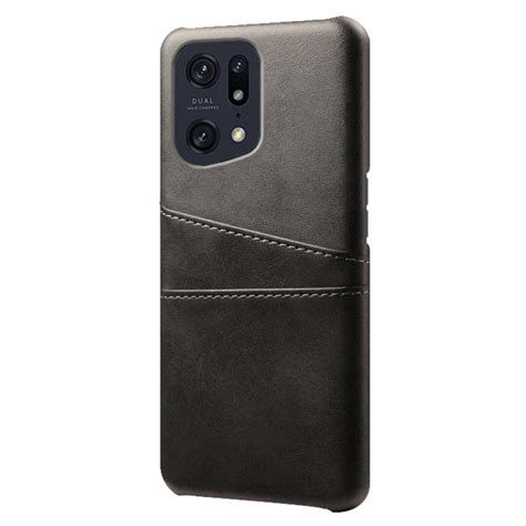 Coque Oppo Find X5 Pro Effet Cuir Porte Cartes Ma Coque