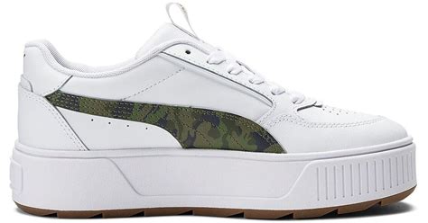 Puma Leather Karmen Rebelle Sneaker In White Lyst