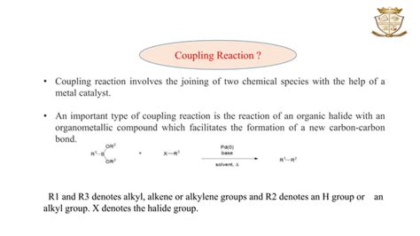 Coupling Reactions | PPT