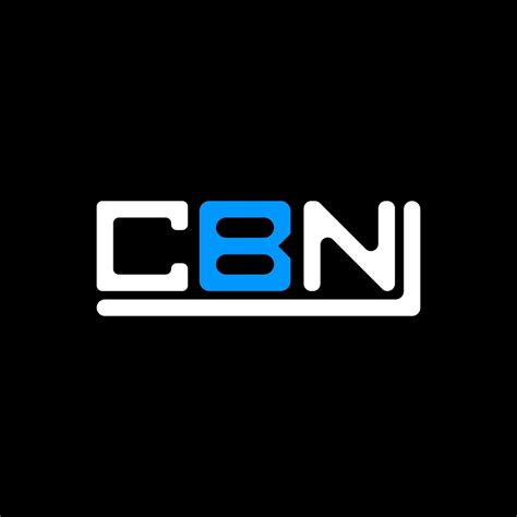 Cbn Brief Logo Kreativ Design Mit Vektor Grafik Cbn Einfach Und Modern