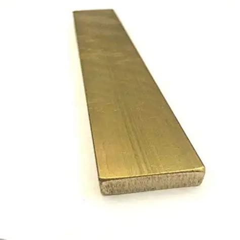 1 Lb Union Copper Nickel Bar Stock C27453 Flat Brass Bar For