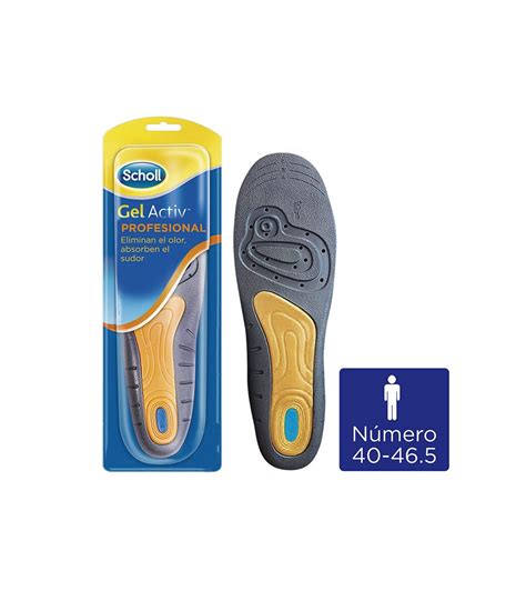 Scholl Plantillas Gel Activ Profesional Hombre Farmacia Puntual