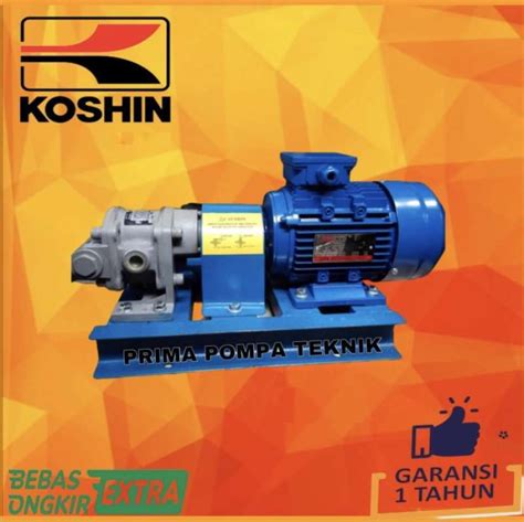 Promo Pompa Oli Pompa Minyak Pompa Cairan Kental Gear Pump Koshin Gl