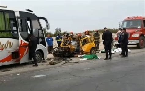 Áncash Cuatro Personas Muertas Tras Choque Entre Automóvil Y Bus En