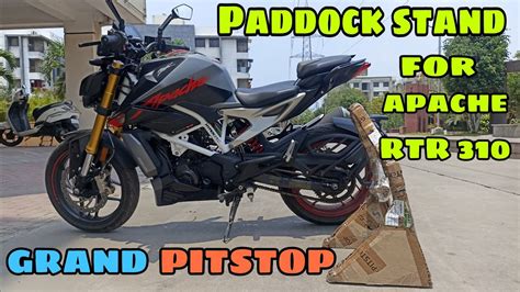 New Paddock Stand For Apache Rtr 310🤯 Best Paddock Stand For Bikes