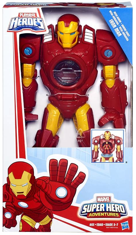 Marvel Playskool Heroes Super Hero Adventures Iron Man 12 Action Figure