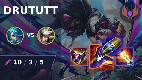 [ Drututt ] Gwen Top Vs Camille Euw Master Lol Season 2024 Youtube