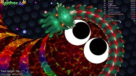 Slither Io A I Epic Skin Slitherio Best Gameplay Kraken Skin