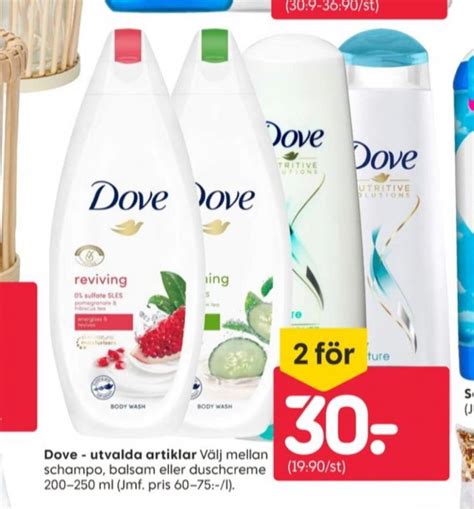 Dove Duschtvål Rusta januari 2023