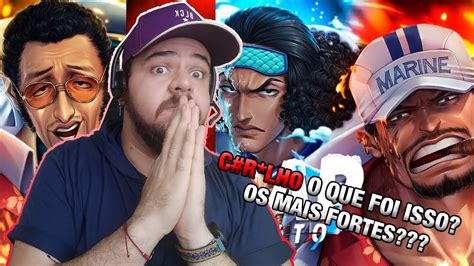 REACT Faces da Justiça Almirantes One Piece Kaito Ft M4rkim