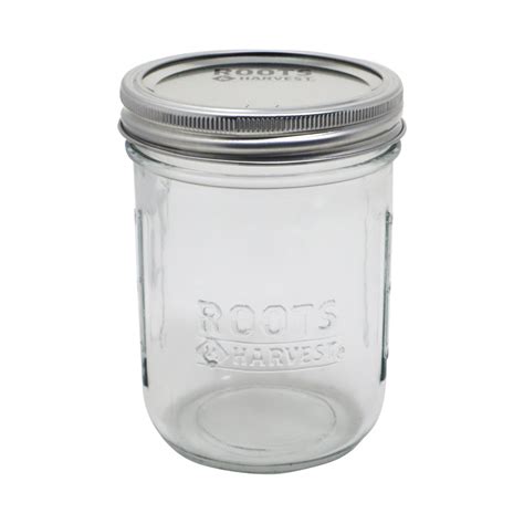 Wide Mouth Pint Canning Jars Pack Roots Harvest Homesteading