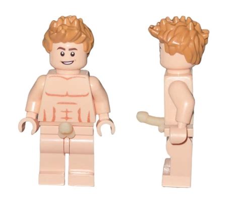 Naked Minifigure With Genitals Custom Design Printed On Lgo Etsy Canada