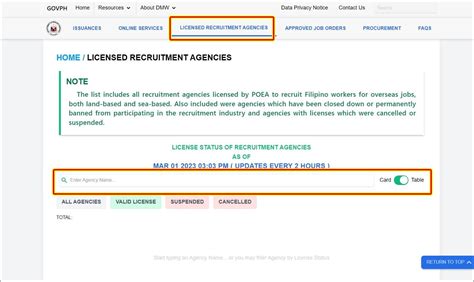 How To Apply Poea Hiring Jobs Abroad Online Owwa Member