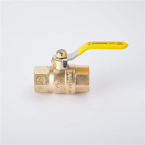 Brass 2 Piece Full Port Shut Off Gas Ball Valve En331 Listed Shut Off