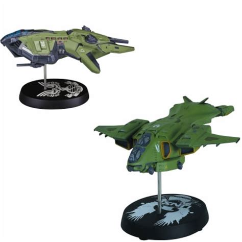 Dark Horse Halo UNSC Vulture Gunship and Pelican Drop Ship Collectible ...