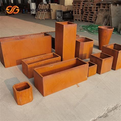 China Planters Box Steel Raised Garden Bed Metal Manufacturers