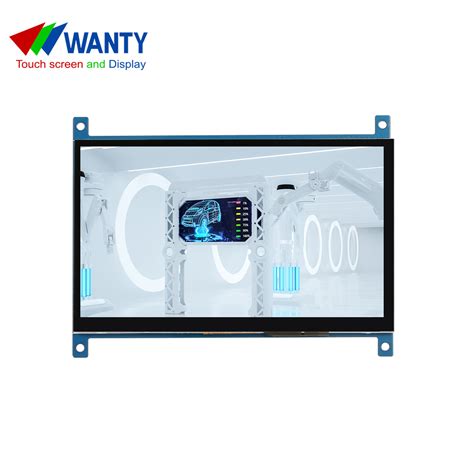 WANTY Customization 7 Inch IPS 1024x600 HDMI Raspberry Pi Touch Display