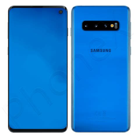 Samsung Galaxy S10 SM-G973F Smartphone 128GB Prism Blue Dual SIM - SEHR ...