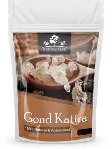 Nature Yard Gond Katira Pure Organic Edible Gum Natural Dried