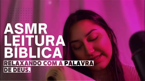 ASMR BÍBLICO DURMA PROFUNDAMENTE LEITURA BÍBLICA ROMANOS YouTube