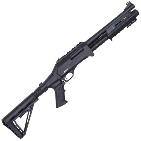 Canuck Folding Enforcer 2 Pump Shotgun 12 Gauge 12 Barrel Black Stock 3