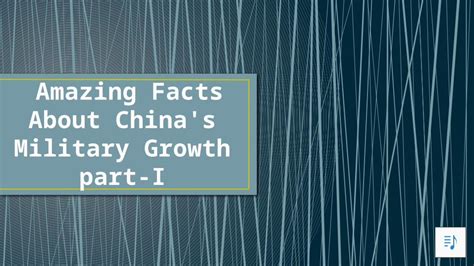 Pptx Amazing Facts About Chinas Military Growthpart 1 Dokumen Tips