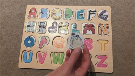 Alphabet Lore Wooden Puzzle Youtube