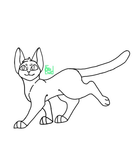 F2u Warrior Cat Base By Fyrechi1d On Deviantart