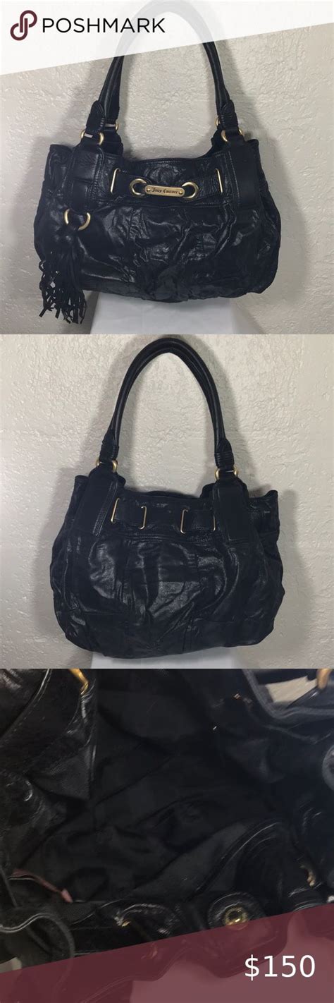 Juicy Couture Black Shoulder Bag Black Shoulder Bag Shoulder Bag