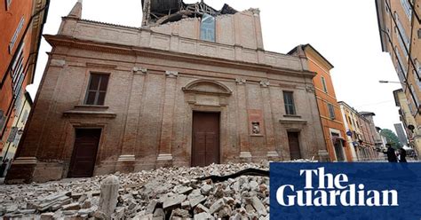 Earthquake Hits Northern Italy In Pictures World News The Guardian