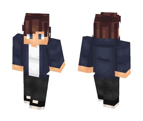 Get Boy With Blue Hoodie Minecraft Skin For Free Superminecraftskins