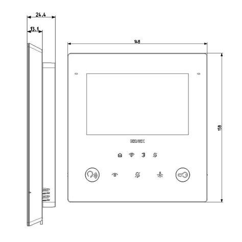 Kit Videocitofono Mono O Bifamiliare Vimar Tab S Up Wi Fi K G